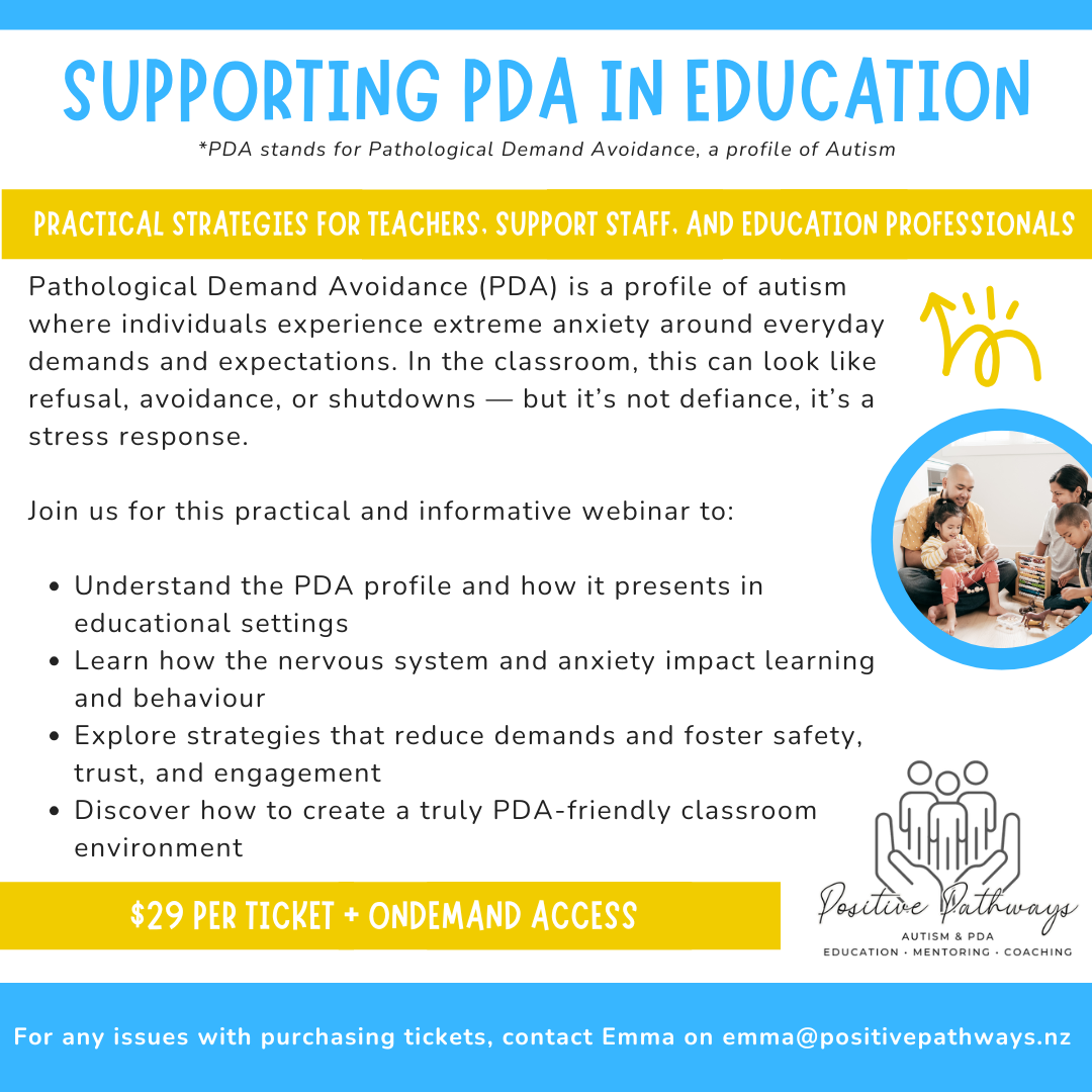 Supporting PDA in Education