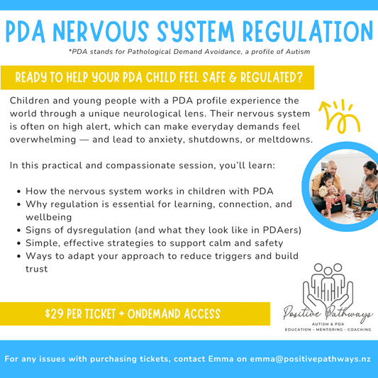 PDA Nervous System Regulation